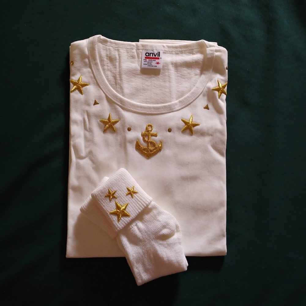 Short Sleeve T with matching Socks